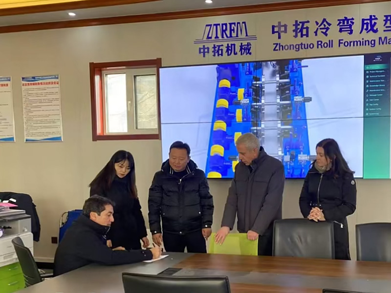 2025贝斯特全球最奢华冷弯开年大捷！新年新征程贝斯特全球最奢华冷弯门框机敲开西班牙市场大门
